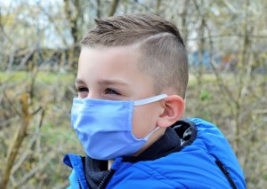 xBREATHE Blue Wiederverwendbare Maske Filter HEPA 2x