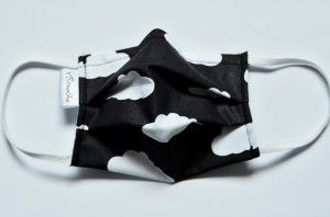 xBREATHE CLOUD BLACK Wiederverwendbarer Premium-Filter für Masken 2x