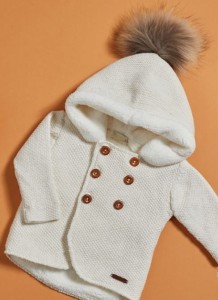 LaFerio Wool Mädchen-Sweatshirt mit Wolle und natürlichem Waschbärhund