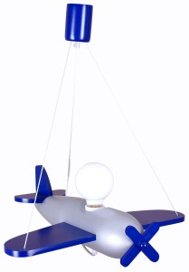 Hellux Clipper Große Deckenleuchte für Kinder - Flugzeug - Holz