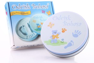 Baby's Abdruck -  Geschenk für die Taufe