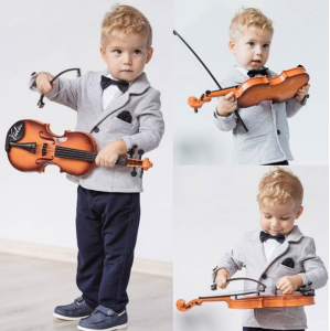 LaFerio Comfort LaFerio Comfort Elegantes Set für einen Jungen - Anzug + Bodyhemd + Fliege + Einstecktuch