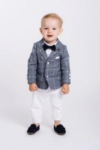 LaFerio Sevilla Jungenanzug + Bodyhemd + Fliege