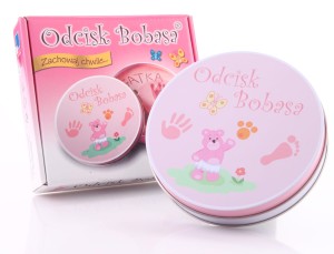 Baby's Abdruck - Geschenk für die Taufe