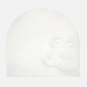 MAYORAL 10743 Mädchenhut, cremefarben