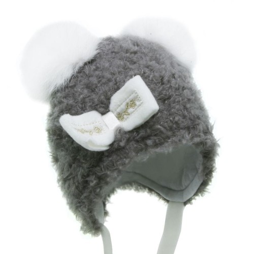 futerkowa czapka dla dziewczynki krakow