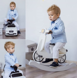 LaFerio Comfort LaFerio Comfort Elegantes Set für einen Jungen - Anzug + Bodyhemd + Fliege + Einstecktuch