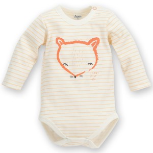 Body z długim rękawem dla chłopca SMART FOX